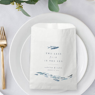 Zwei Personalisierte Hochzeiten: weniger Fisch im Geschenktütchen