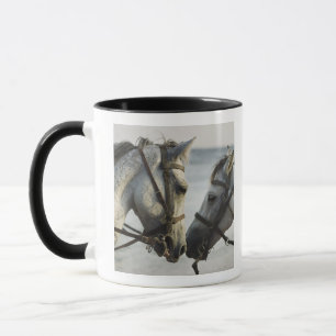 Zwei Pferdetreffen Tasse