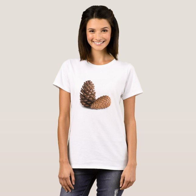 Zwei pinecones T-Shirt (Vorne ganz)