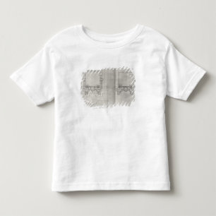 Zwei Pläne für das erste Projekt für das Louvre Kleinkind T-shirt