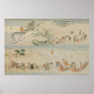 Zwei Platten von der Rolle Poster