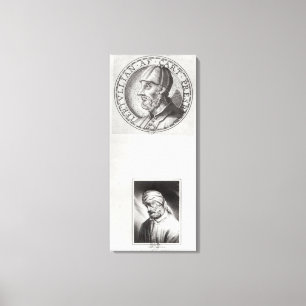 Zwei Porträts Quintus Septimus Leinwanddruck