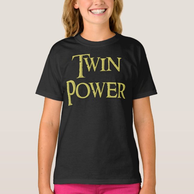 Zwei Power, Kinder, Shirt zum Verkauf ! (Vorderseite)
