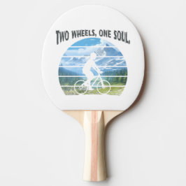 Zwei Räder, ein Soul. Radsport Tischtennis Schläger