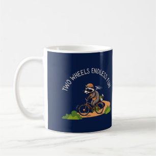 Zwei Räder Endloser Spaß Kaffeetasse