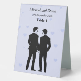 Zwei Räume Tischaufsteller