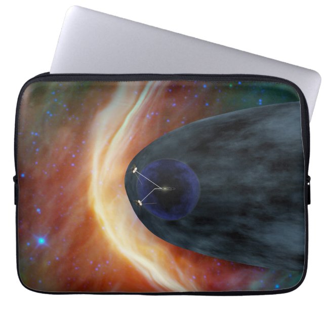 Zwei Raumschiffe der Voyager entdecken den turbule Laptopschutzhülle (Vorderseite)