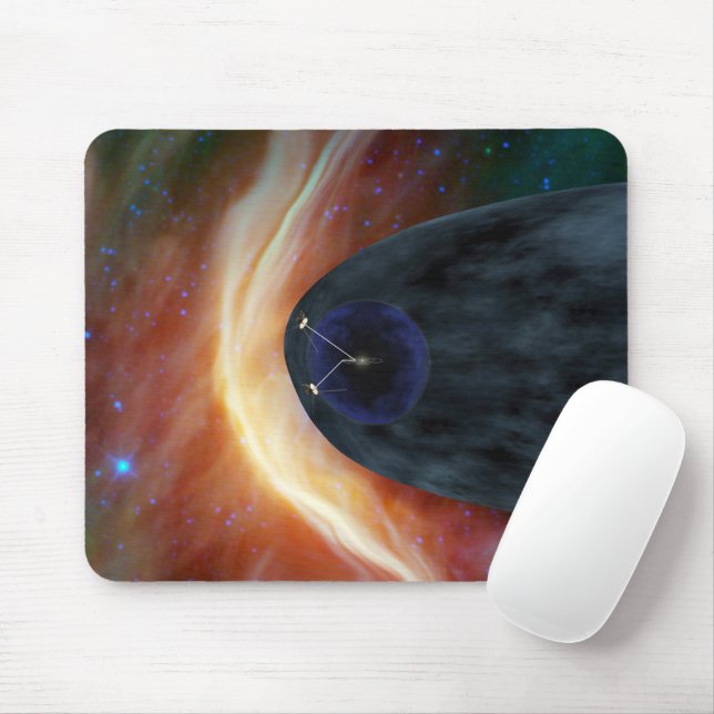 Zwei Raumschiffe der Voyager entdecken den turbule Mousepad (Mit Mouse)