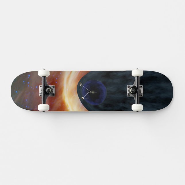 Zwei Raumschiffe der Voyager entdecken den turbule Skateboard (Horizontal)