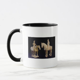 Zwei Reiter, Chinesen, Tang-Dynastie (618-906) Tasse