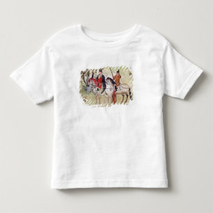 Zwei Reiter in einer Landschaft Kleinkind T-shirt