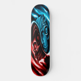 Zwei Rennen Skateboard