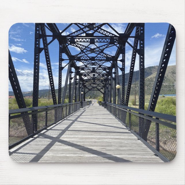 Zwei Rivers Bridge Mousepad (Vorne)