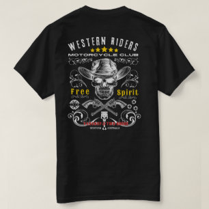 Zwei Rocks Motorrad Club T - Shirt