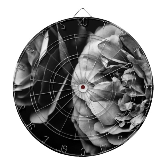 zwei Rosen Dartscheibe (vorne)