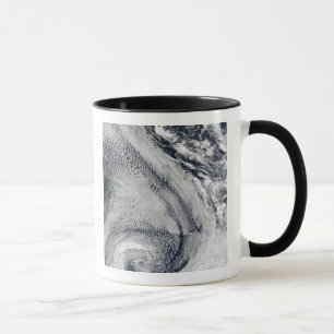Zwei S-förmige polare Hurrikane Tasse