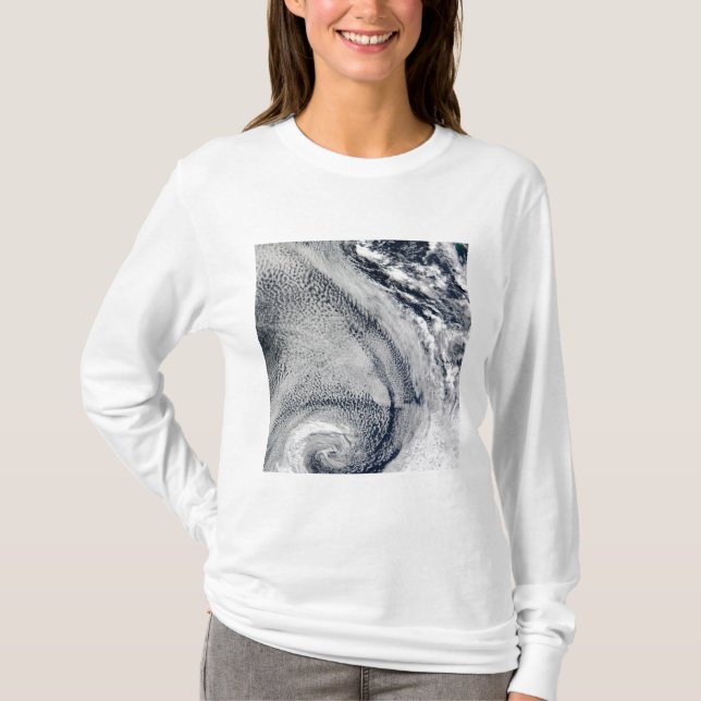 Zwei S-förmige PolarHurrikane T-Shirt (Vorderseite)