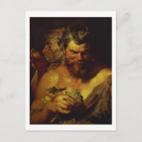 Zwei Satyren (Öl auf Tafel)