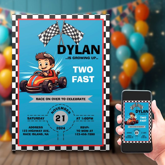 Zwei schnelle Einladung zum Geburtstag (Von Creator hochgeladen)