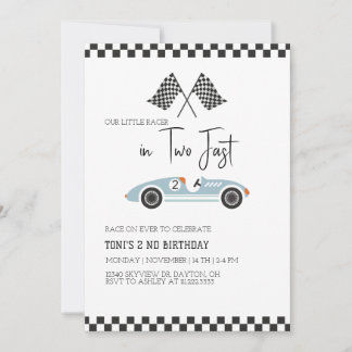 Zwei schnelle Einladung zum Geburtstag , Vintages