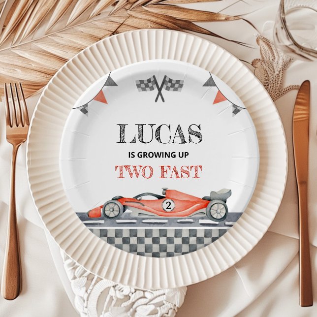 Zwei schnelle Papierplatte wachsen Pappteller (Von Creator hochgeladen)