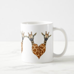 Zwei schöne Giraffen Kaffeetasse