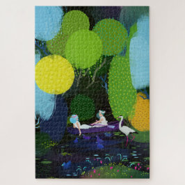 Zwei schöne Ladys in einem Boot