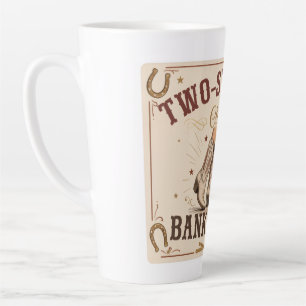 Zwei Schritte näher an den Bankrott Western Schild Milchtasse