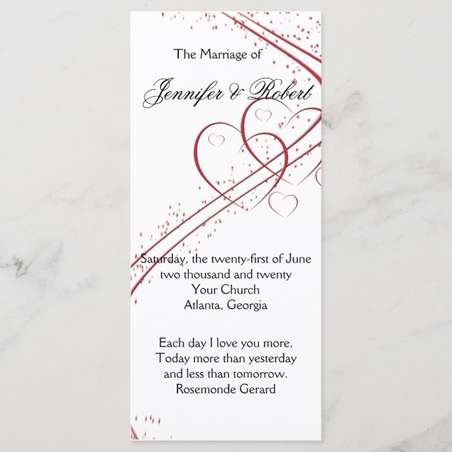 Zwei Schwerpunkte als ein Programm (Vorderseite)