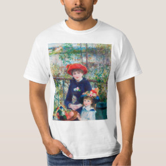 Zwei Schwestern (auf der Terrasse) Pierre Auguste T-Shirt