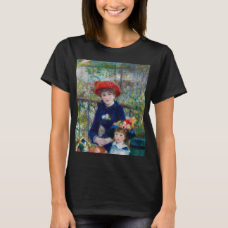 Zwei Schwestern, auf der Terrasse von Renoir T-Shirt
