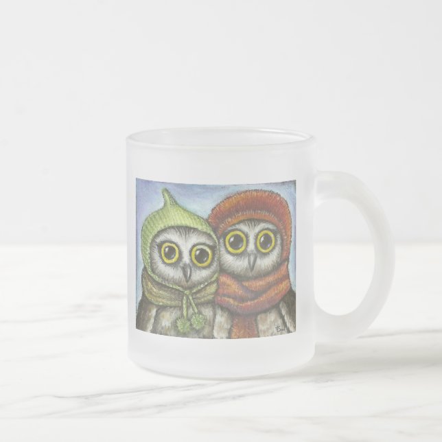 Zwei Schwestern Mattglastasse (Rechts)
