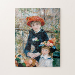 Zwei Schwestern - Renoir-Impressionist Malerei