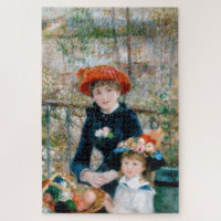 Zwei Schwestern - Renoir-Impressionist Malerei