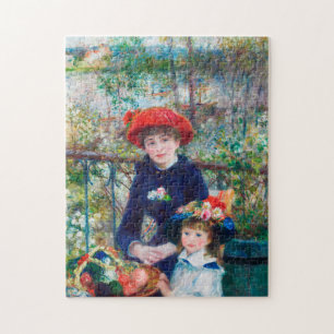 Zwei Schwestern - Renoir Impressionist Malerei 188