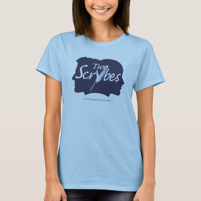 Zwei Scrybes Logo-Shirt T-Shirt (Vorderseite)