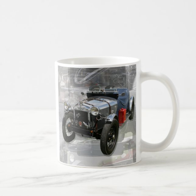 Zwei Seater Sport-Tasse Kaffeetasse (Rechts)