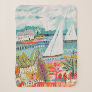 Zwei Segelboote Sherpadecke
