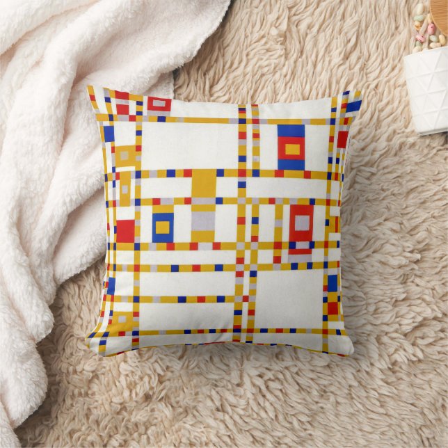 Zwei Seiten De Stijl | Piet Mondrian | Kissen (Decke)