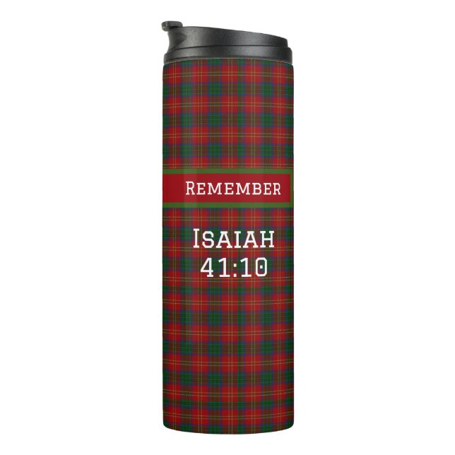 Zwei Seiten-Design Aufhebende Bibelverse Christlic Thermosbecher (Nach rechts gedreht)