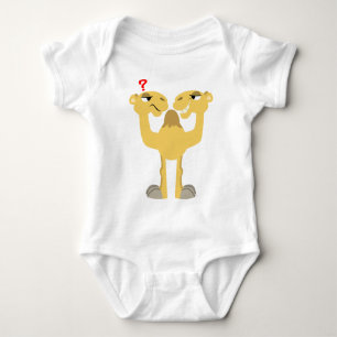 Zwei Seiten desselben Cartoon Camel Baby T - Shirt