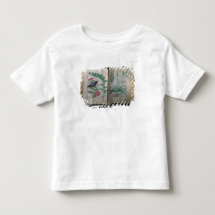 Zwei Seiten, die Rose und Knoblauch darstellen Kleinkind T-shirt