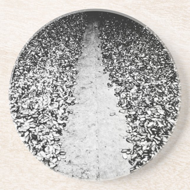 zwei Seiten Kakao Getränkeuntersetzer (Vorne)