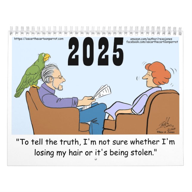 Zwei Seiten MediumKalender, weiß Kalender (Titelbild)