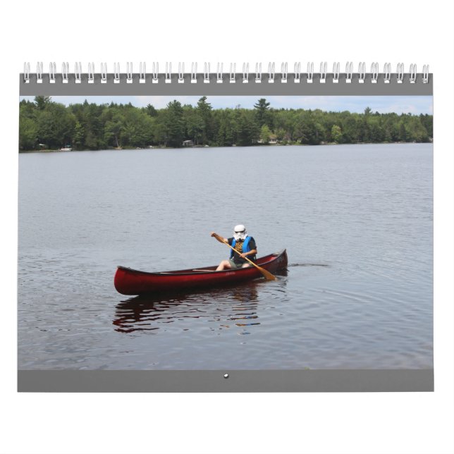 Zwei Seiten MediumKalender, weißer Kalender (Titelbild)