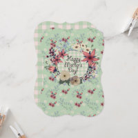 Zwei Seiten | Muttertag der Flora | Minze Grüner K