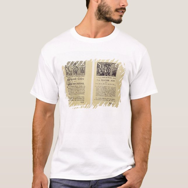 Zwei Seiten 'vom La Grande Colere de Pere T-Shirt (Vorderseite)