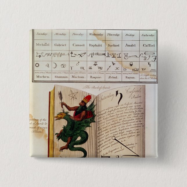 Zwei Seiten 'von den Weisen Button (Vorderseite)