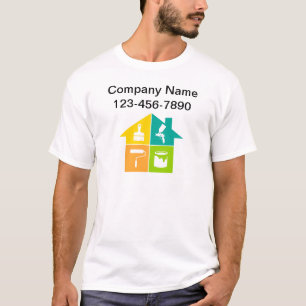 Zwei Shirts für die Arbeit von Maler