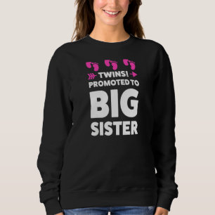 Zwei Sieger für große Schwester Sweatshirt